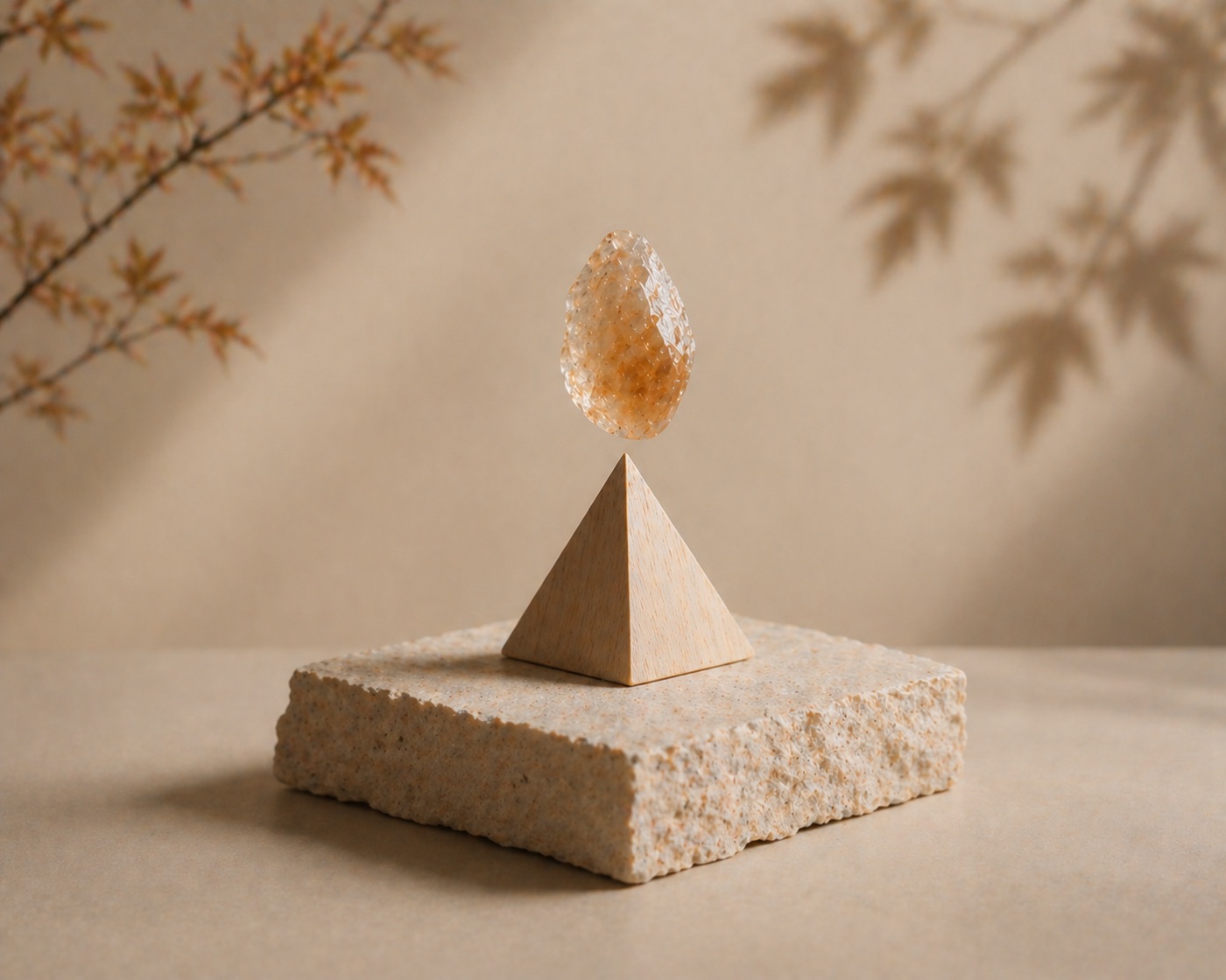 Fall ritual box crystal